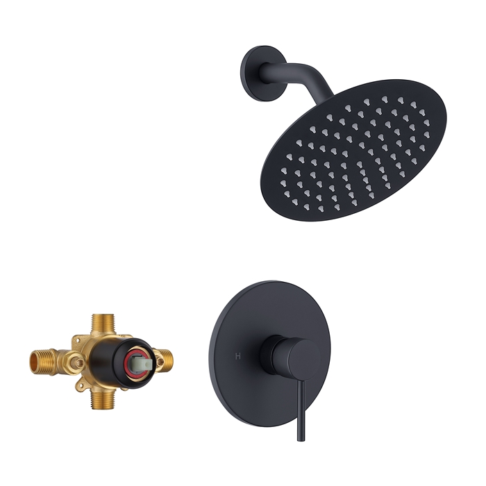 Black Matte Shower Heads