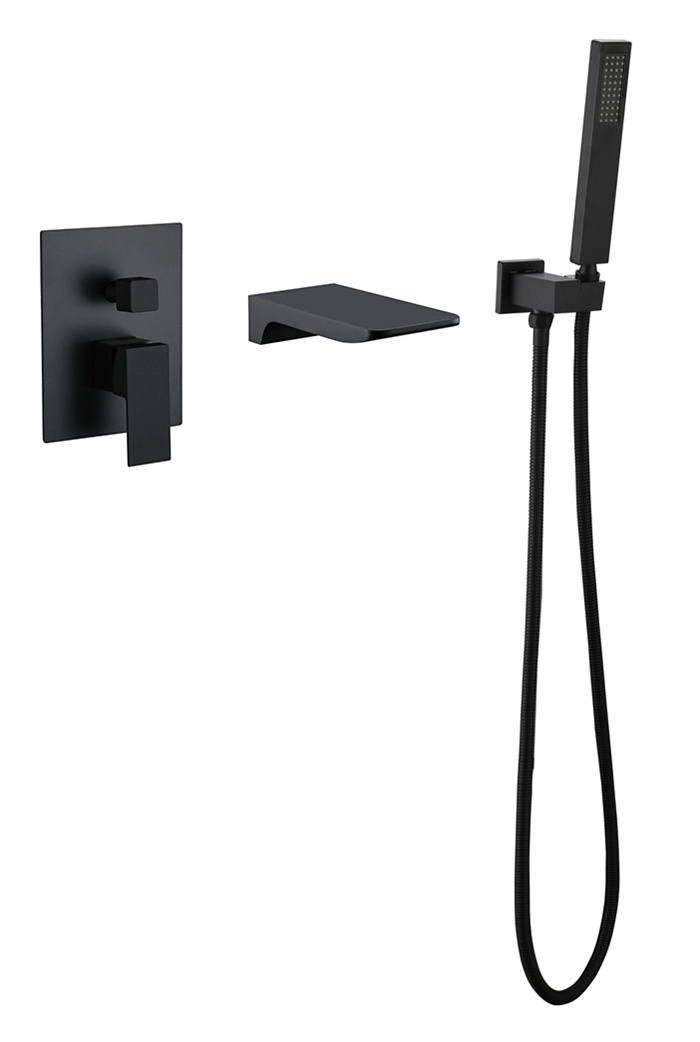 Bathtub Faucet With Handheld Shower Head