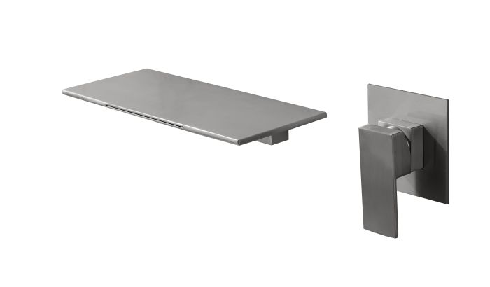 Wall Mounted Waterfall Faucets for Bathroom Sinks