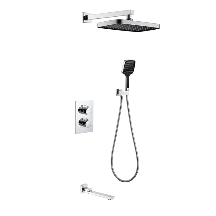 Concealed Thermostatic Shower Set