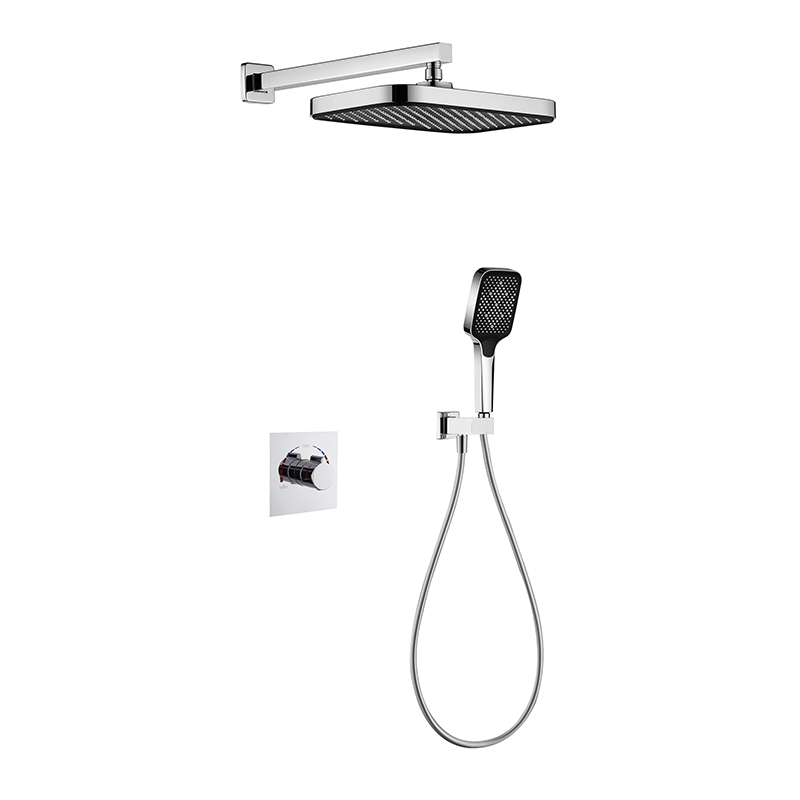 Concealed Shower Set Black