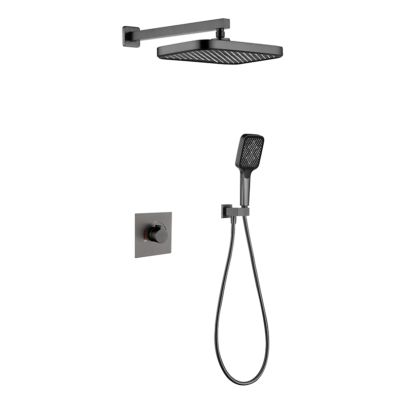 Concealed Shower Set Black