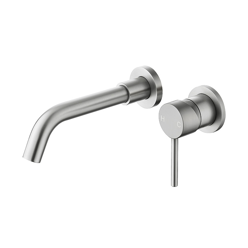 Black Wall Mount Bathroom Sink Faucet