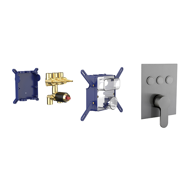Concealed Thermostatic Shower Valve 3 Way Diverter