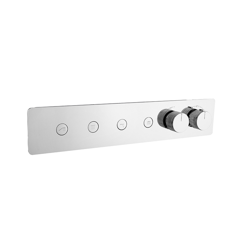 Black Concealed Shower