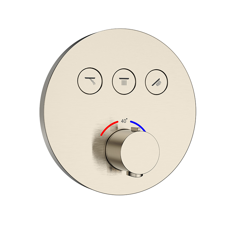 3 Way Concealed Thermostatic Shower