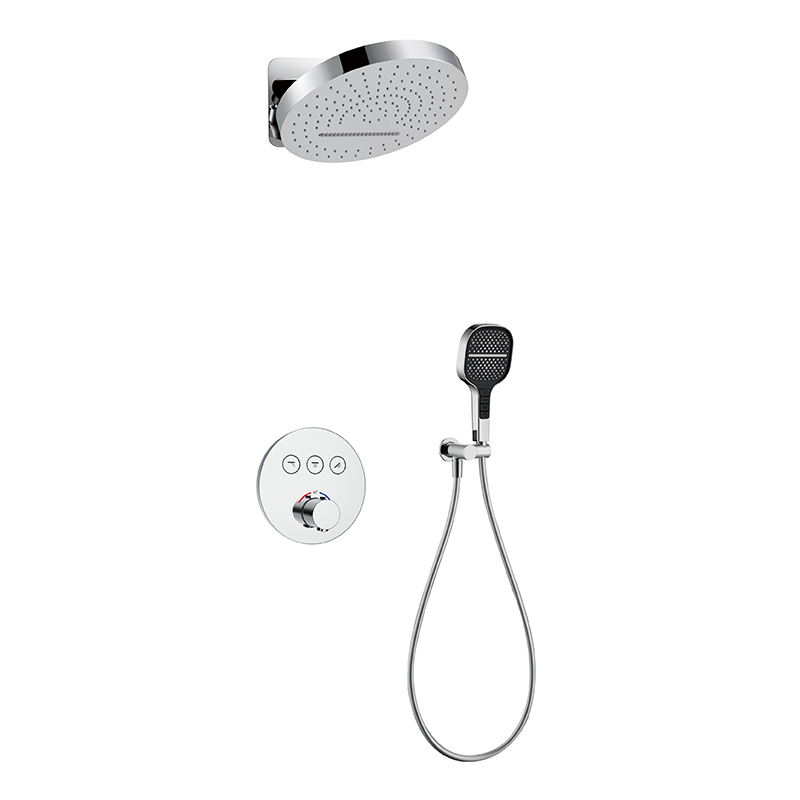 3 Way Concealed Thermostatic Shower
