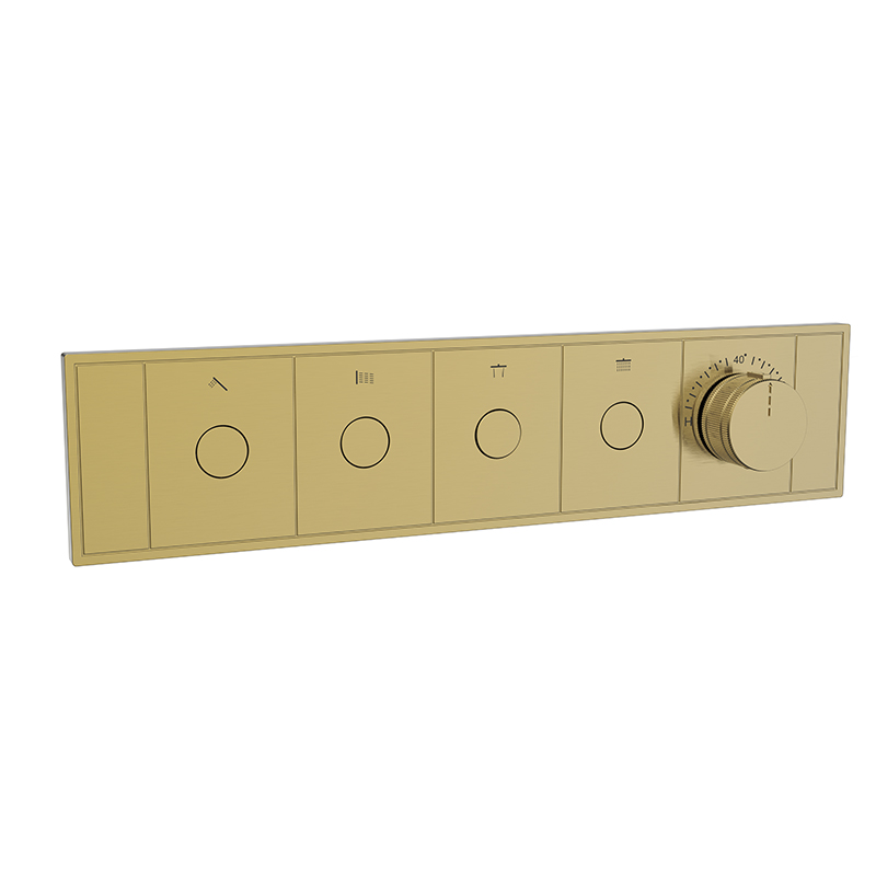 Gold Concealed Shower