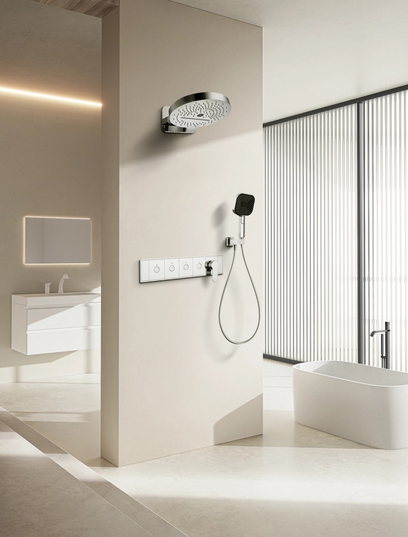 Wall Mounted Rain Shower System