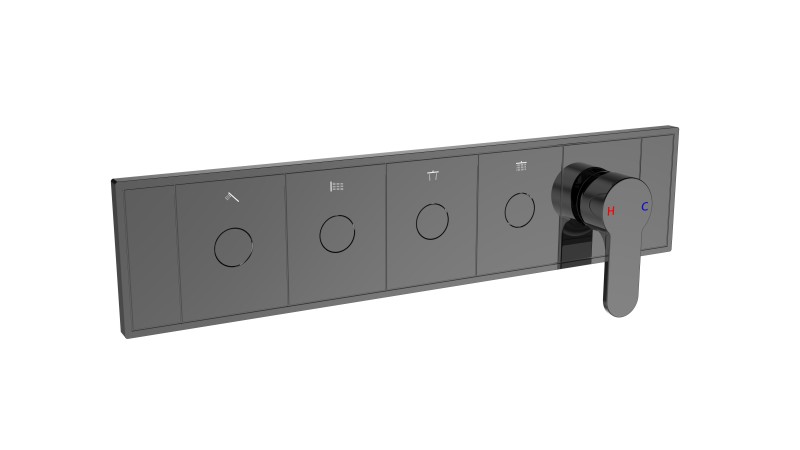 Wall Mount Handheld Shower Head