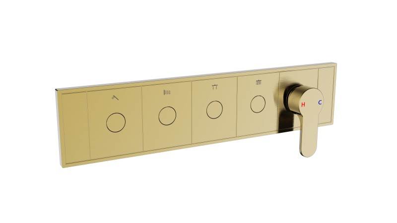 Wall Mount Handheld Shower Head