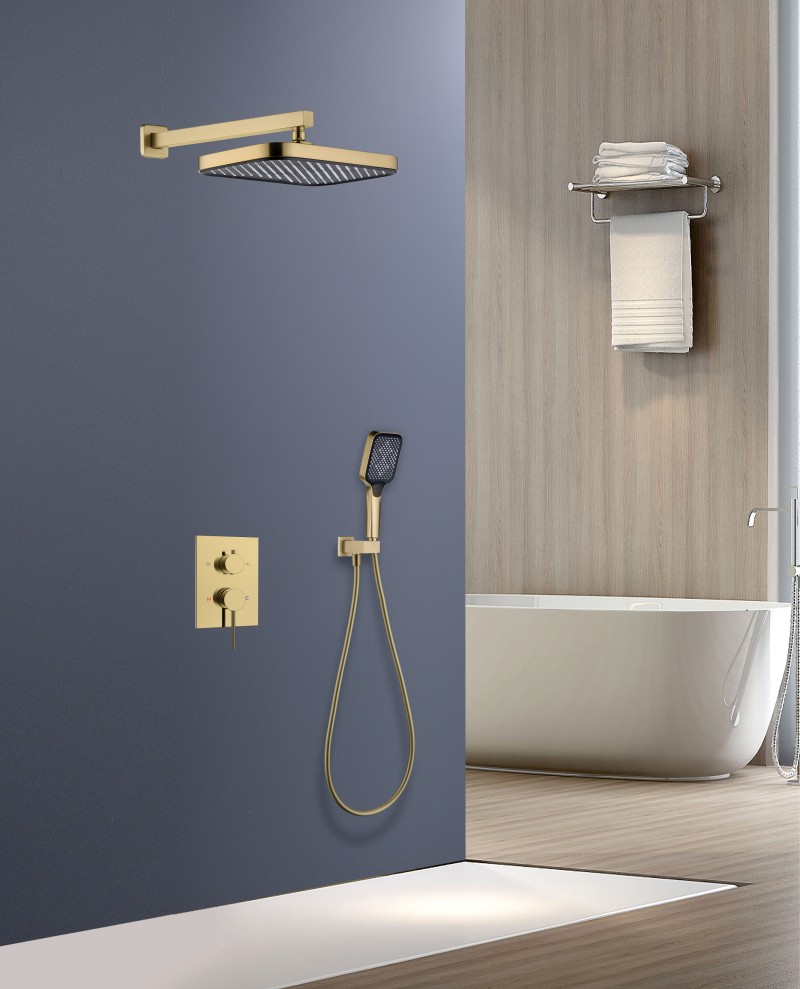 Wall Mounted Shower Mixer Set