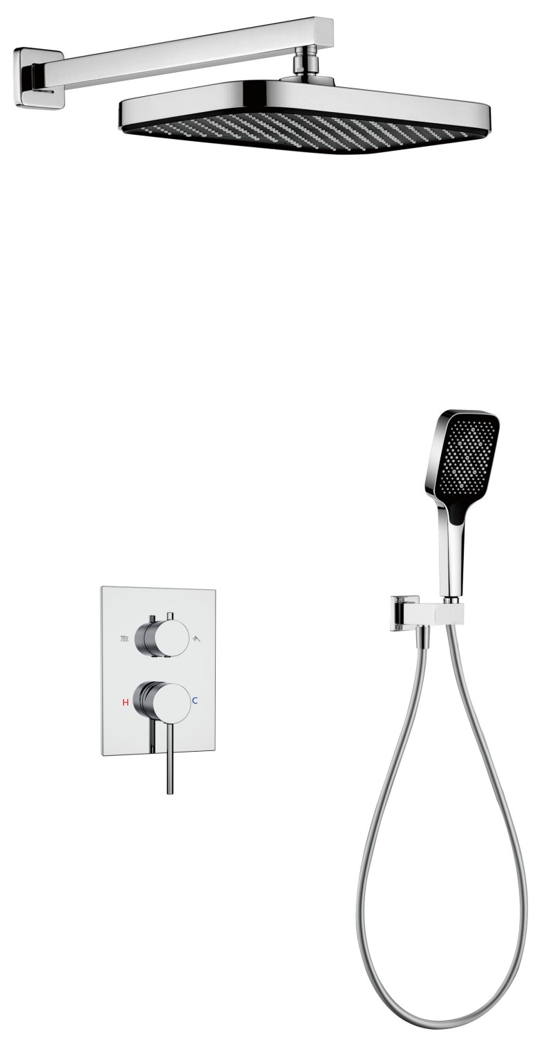 Wall Mounted Shower Mixer Set