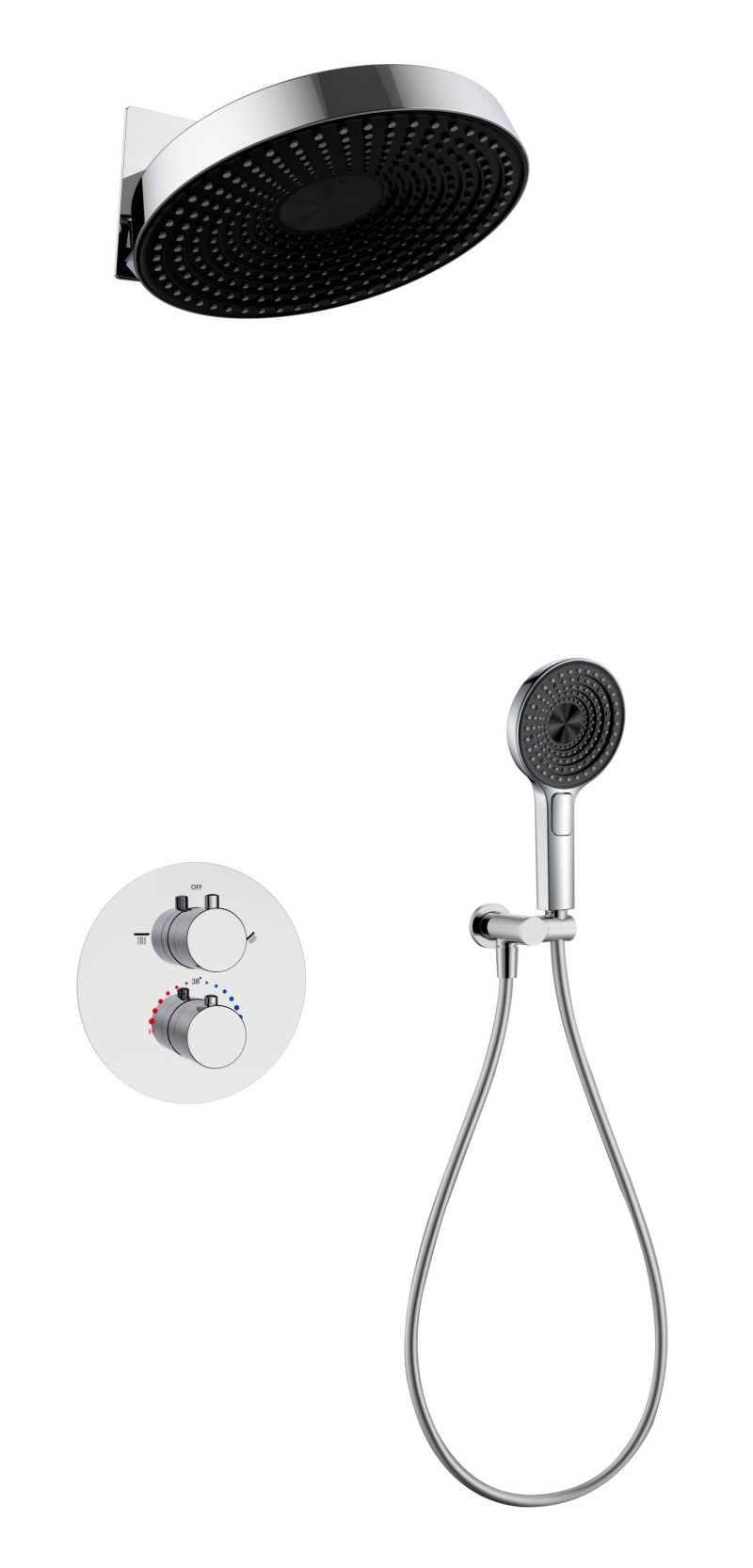 Shower Mixer Tap Set