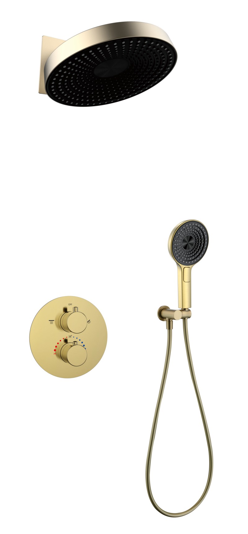 Shower Mixer Tap Set