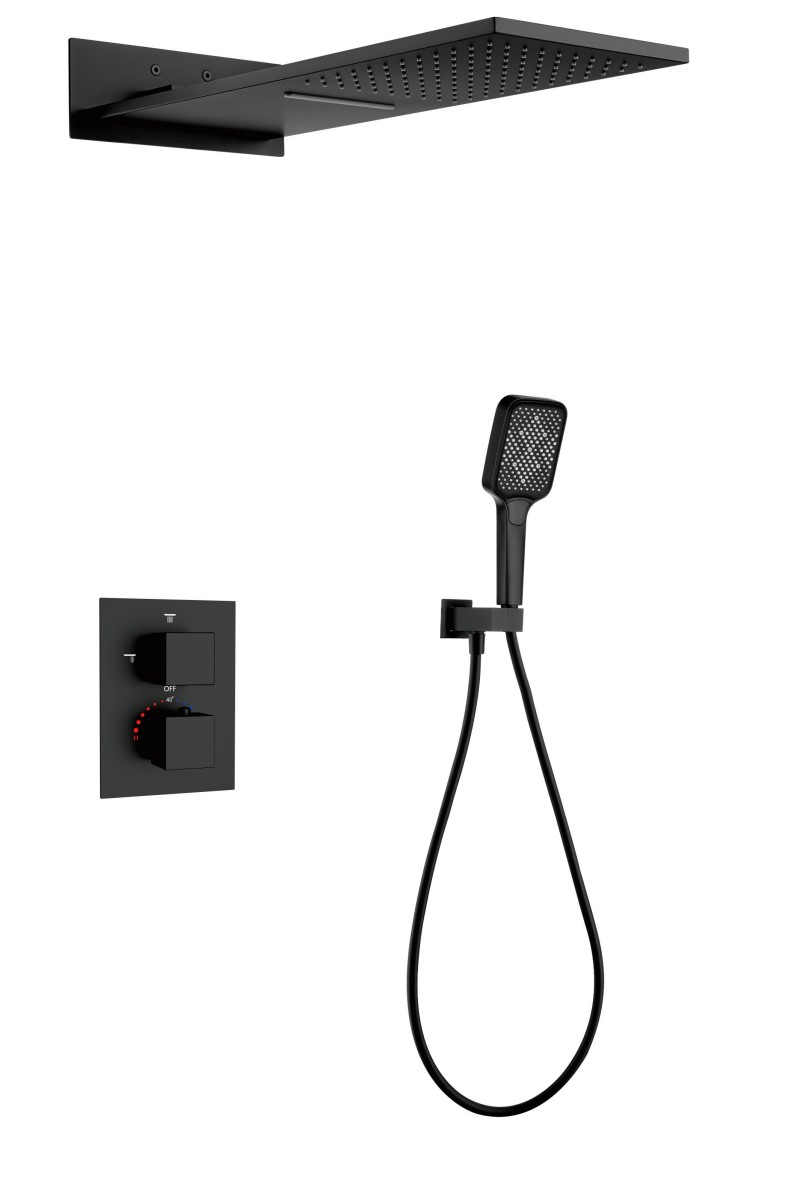 Shower Head Mixer Set