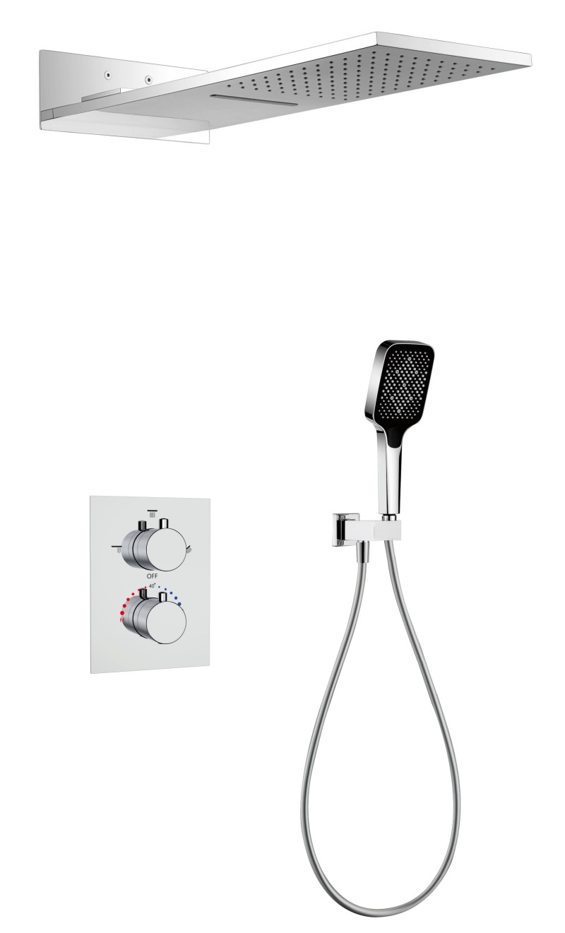 Shower Head Mixer Set