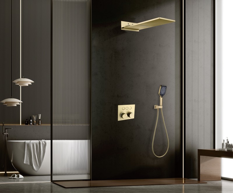 Shower Tap Mixer Set