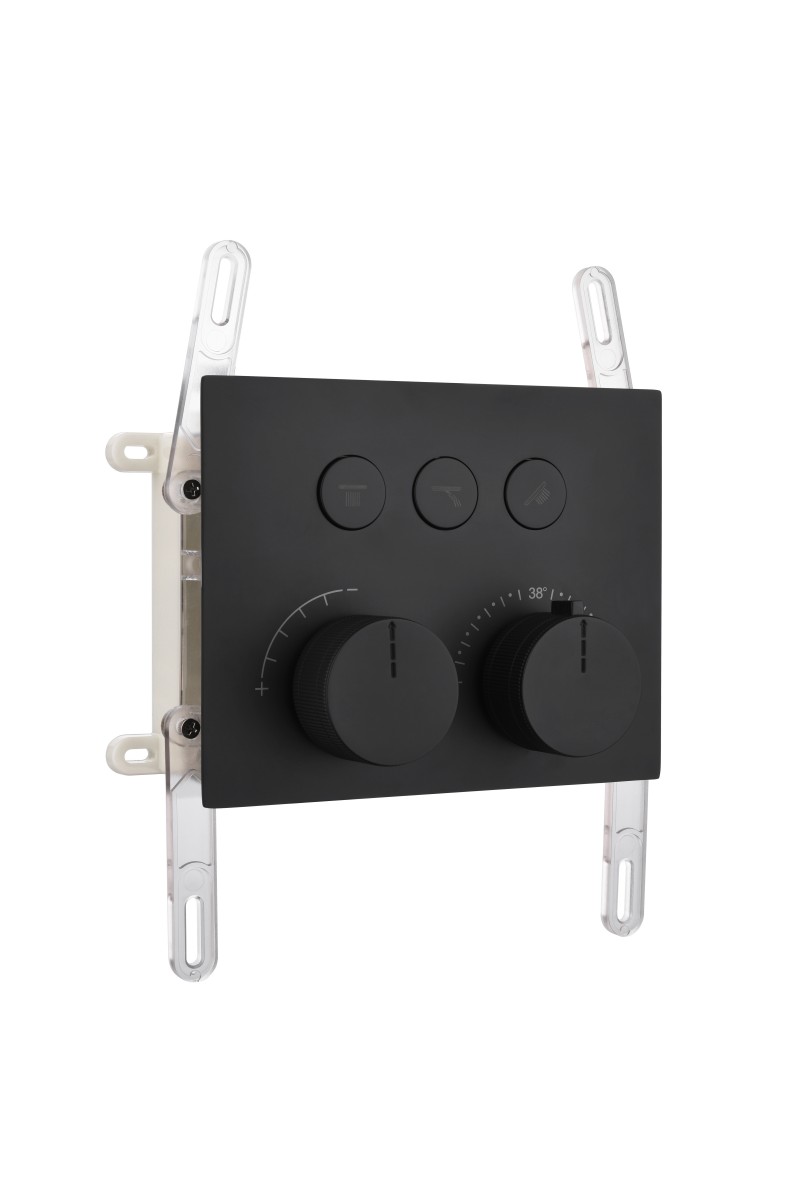 Bath Shower Mixer Set for Square Taps