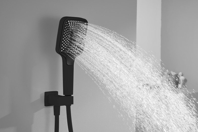 Bath Shower Mixer Set for Square Taps