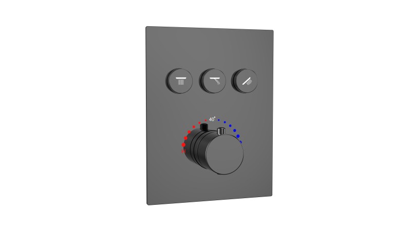 Gravity Fed Thermostatic Mixer Shower