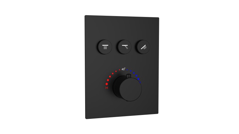 Gravity Fed Thermostatic Mixer Shower