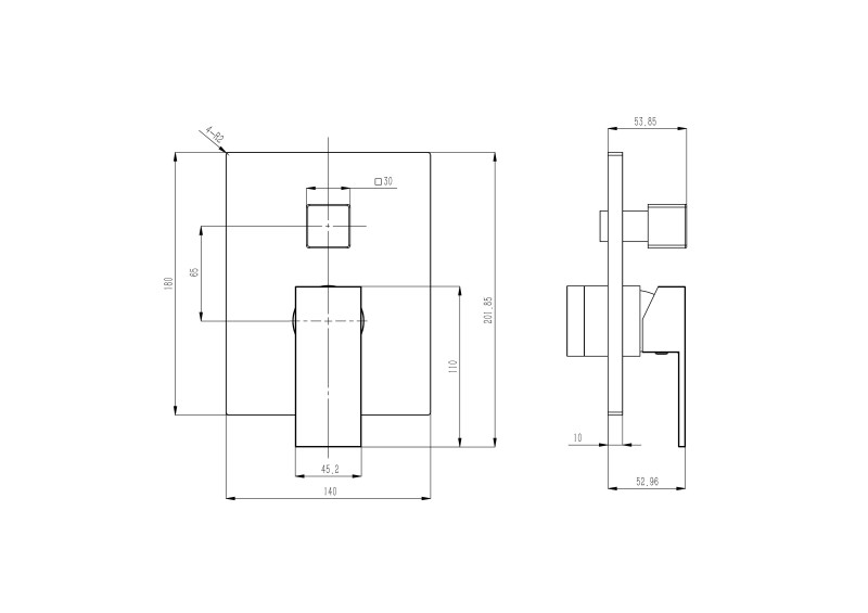 Shower Balancing Valve